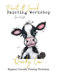 Image 1 of Paint and Lunch at Worksop “Quirky Cow”