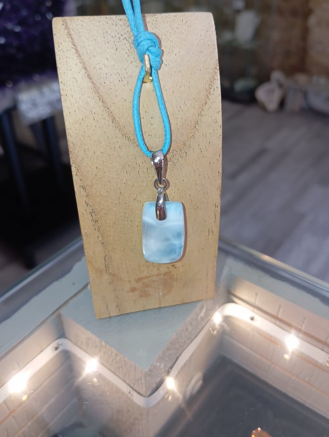 Pendentif larimar 3 