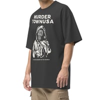 Image 2 of “Go to church” Oversized faded jawn