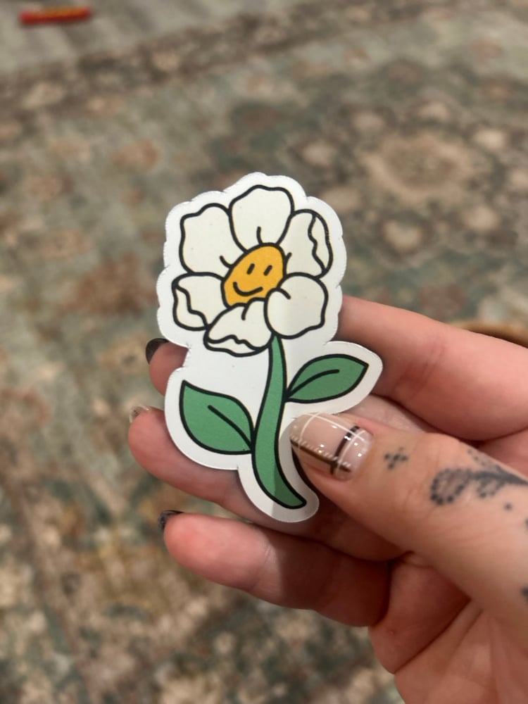 Image of Happy Flower Retro 3 Inch