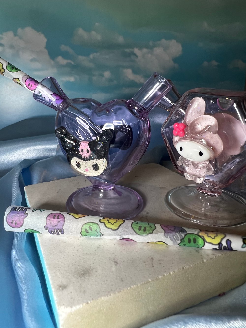 My melody & cinnamaroll bubbler rig 💕 