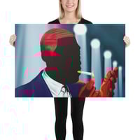 Image 3 of Canvas Print Waiting For You at Midnight