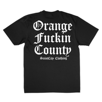 Image 1 of ORANGE F*CKIN COUNTY TEE