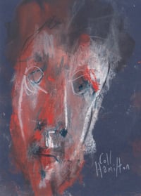 Listen - Soft Pastels, Charcoal and Pencil on Paper