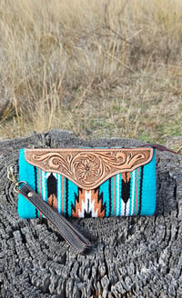 Image 1 of Crystal Saddlebag Clutch - SKU 688