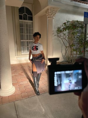 Image of 5TAR BBY TEE [ white ]*