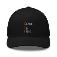 Image 1 of “DTF” mesh back trucker hat