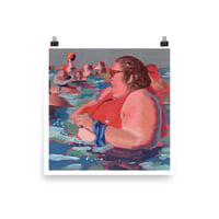 Image 2 of "Pool party" print