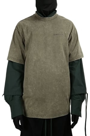 Image of ÆNRMÒUS - 1023 Seed Tee (Washed Brown)