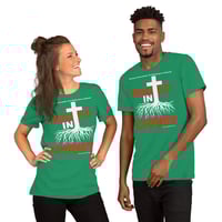 Image 5 of Rooted In Christ Dark Unisex t-shirt