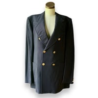 Image 1 of Jupiter Double Breasted Navy Wool Jacket XL