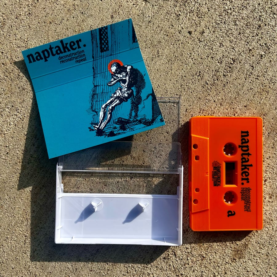 Image of naptaker. - "deconstruct. reconstruct. repeat." Cassette