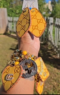 Image 1 of Mustard Gorg Girl Earrings n 4 Stack