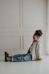 Image 14 of Veste VIVI fleurs enfant 