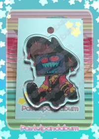 Hazbin Hotel - Unimpressed Maracas Vox Acrylic Pin badge