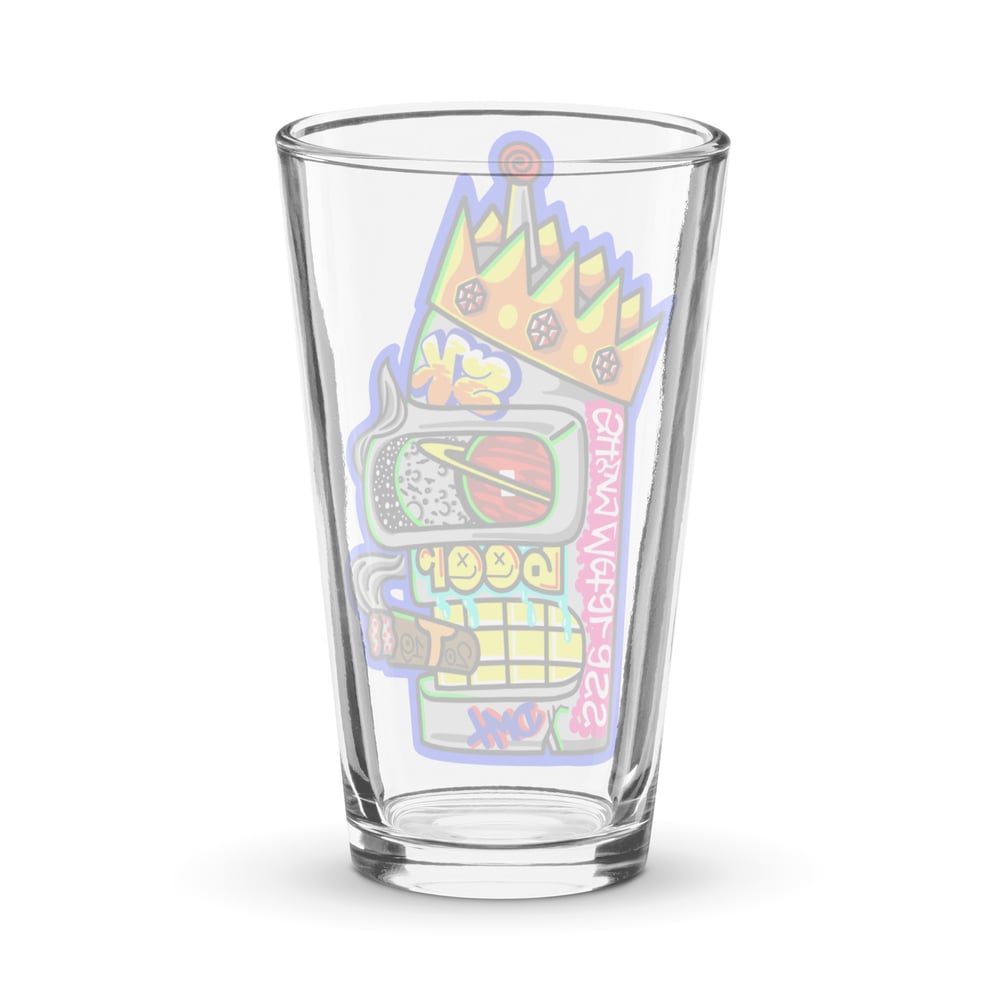 Super King Shaker pint glass