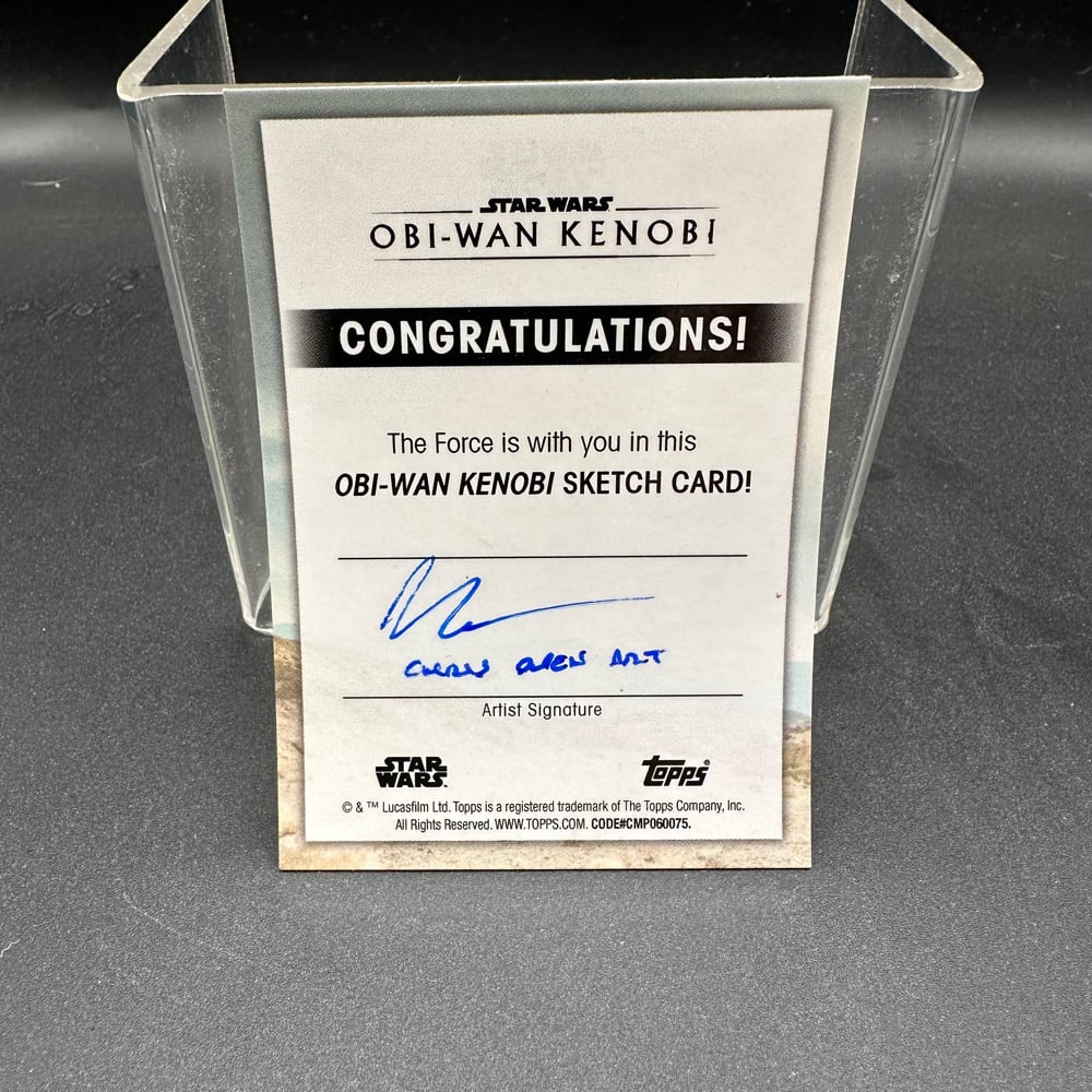 Topps Star Wars Darth Vader Sketch Card 