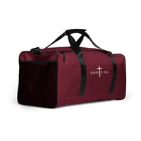 Image 3 of John 3:16 Duffle Bag Maroon
