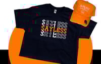 “Stacked SayLess” Tee (Black&Orange)