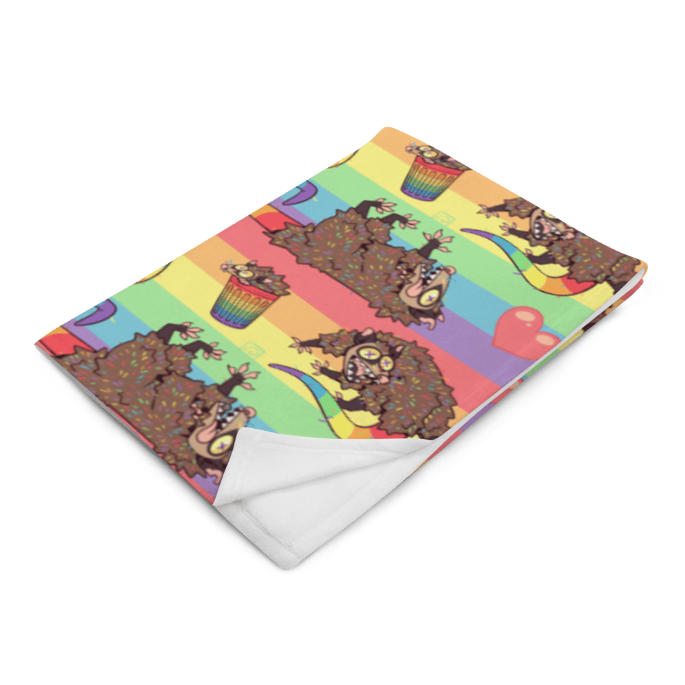 Pride Possums Blanket: Gay