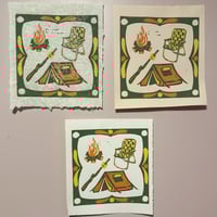 Image 1 of camping trip print 