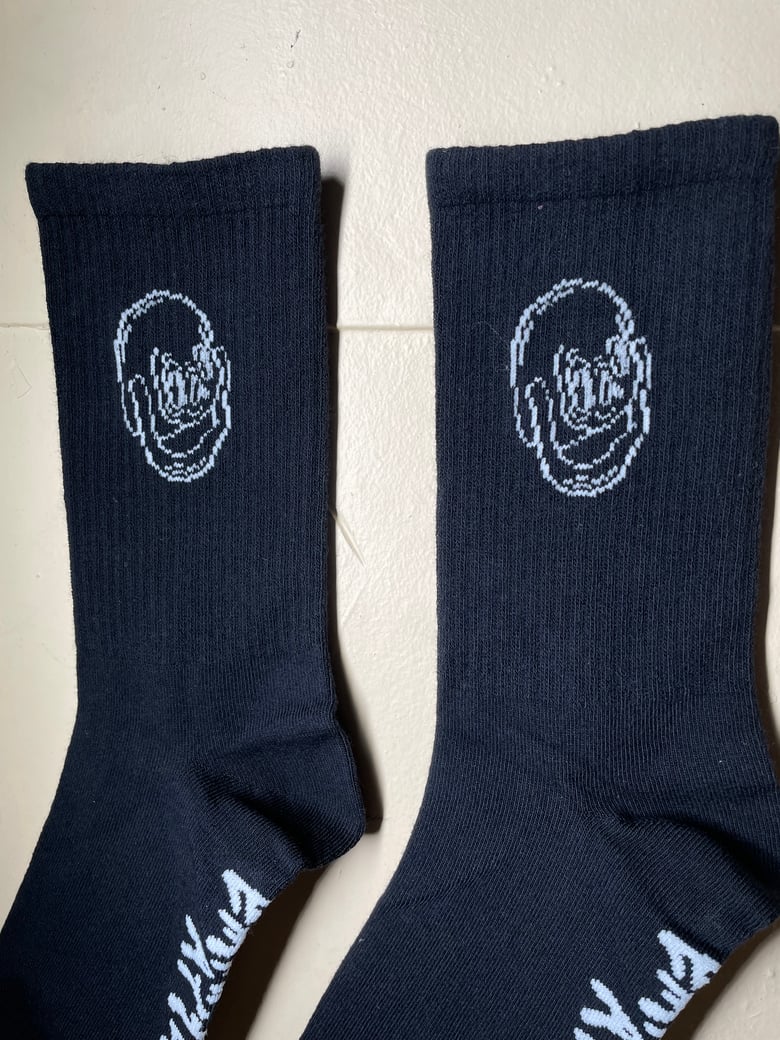 Image of Skull Socks (Black)