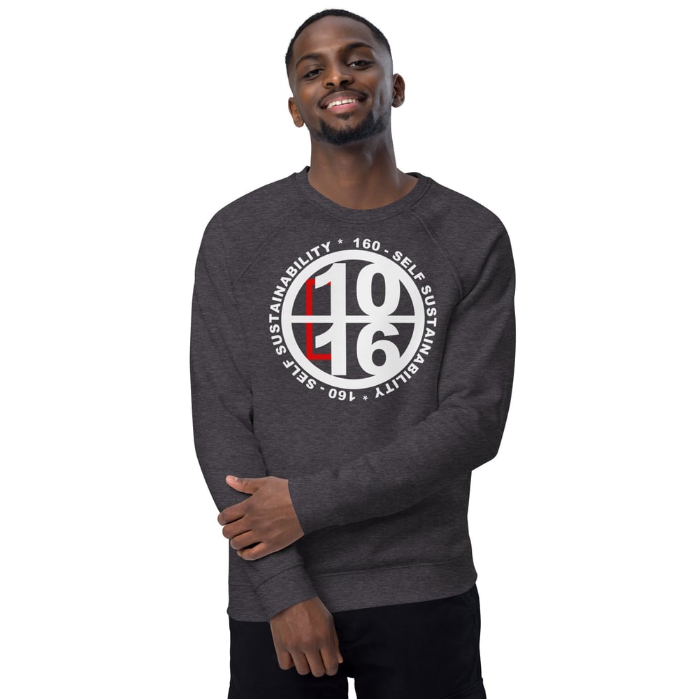 10|16 160 Self Sustainability Unisex organic raglan sweatshirt