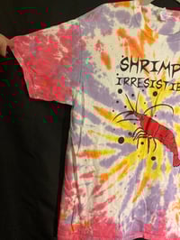 Image 2 of LARGE  Shrimply Irresistible Tie Dye Shirt