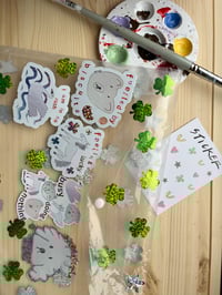 Image 3 of big slogan pals stickers 