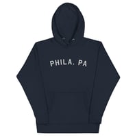 Image 4 of Phila PA Embroidered Hoodie
