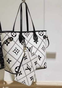 LV Inspired Tote - Style 1