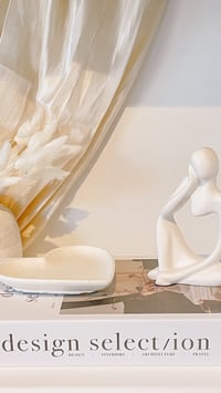 Image 2 of Heart trinket dish 