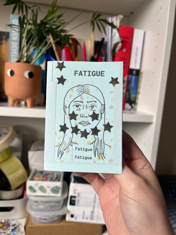 Image of Fatigue mini zine