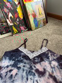 Image 2 of “interstellar” up-cycled slip dress (XXL)