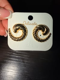 Gold Swirls 