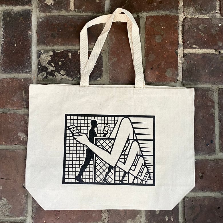 Image of Strolling and Scrolling tote