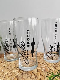 Image 2 of Personalised Pint Glasses 