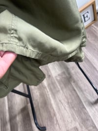 Image 3 of vintage army green utility skirt