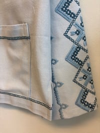 Image 6 of Simple shirt, blue (s/m)