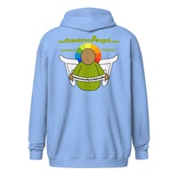 Image 3 of theRainbowAngel Unisex heavy blend zip hoodie