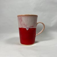 Image 1 of Red & Pink Mug