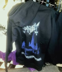 Image 3 of ZIP HOODIE Mayhem «De Mysteriis Dom Sathanas»