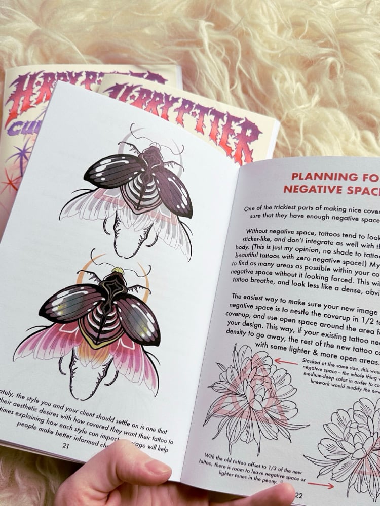 H*rry P*tter & the Cursed Legacy - Cover-Up Tattoo Zine