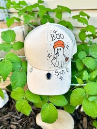 Image 2 of Boo Szn Hat & Sterling Silver Chain