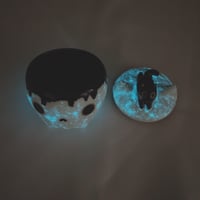 Image 8 of Glow In Dark Kitty Skull Mini Jewelry Box