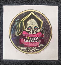 Dame Woodcut Artist proof 