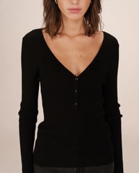 Image 2 of Camiseta Saturnin Negra