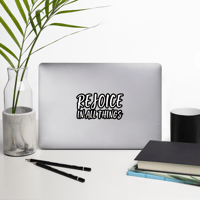 Image 2 of Bubble-free stickers - Rejoice