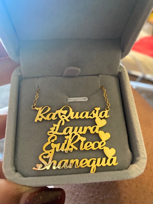 Customized Name Necklace stainless steel