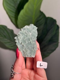 Image 12 of DOUBLE SIDED SUGAR COATED FOREST GREEN APOPHYLITE CRUST -INDIA- LOT 1